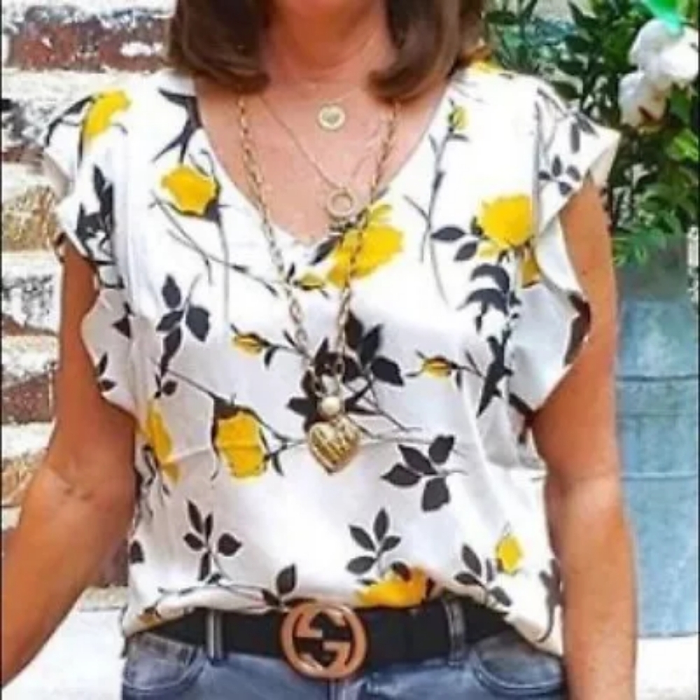Cabi #3963 Birdwatcher top